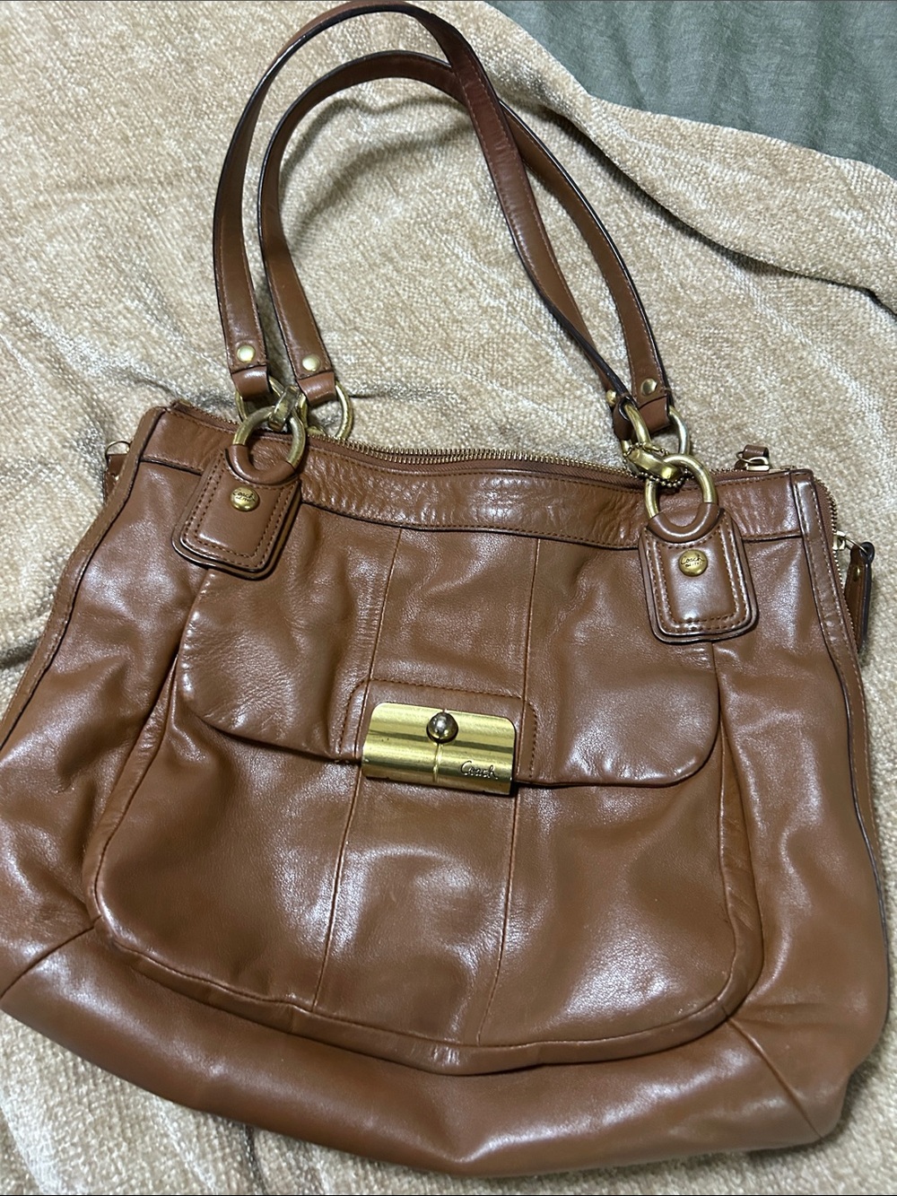 Coach Kristin Leather Hobo Shoulder Bag – Vintage Slouchy Leather